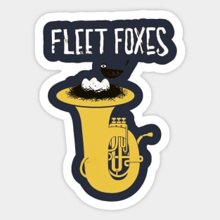 Part I of Fleet Foxes Sticker